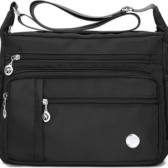 Women Shoulder Handbag Nylon Crossbody Bags Multipockets Purses Handbags Waterpr - Picture 1 of 5